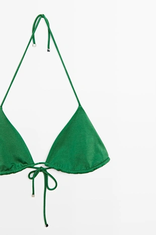 Треугольник купальника с регулируемыми брюками massimo dutti- Заказать в России