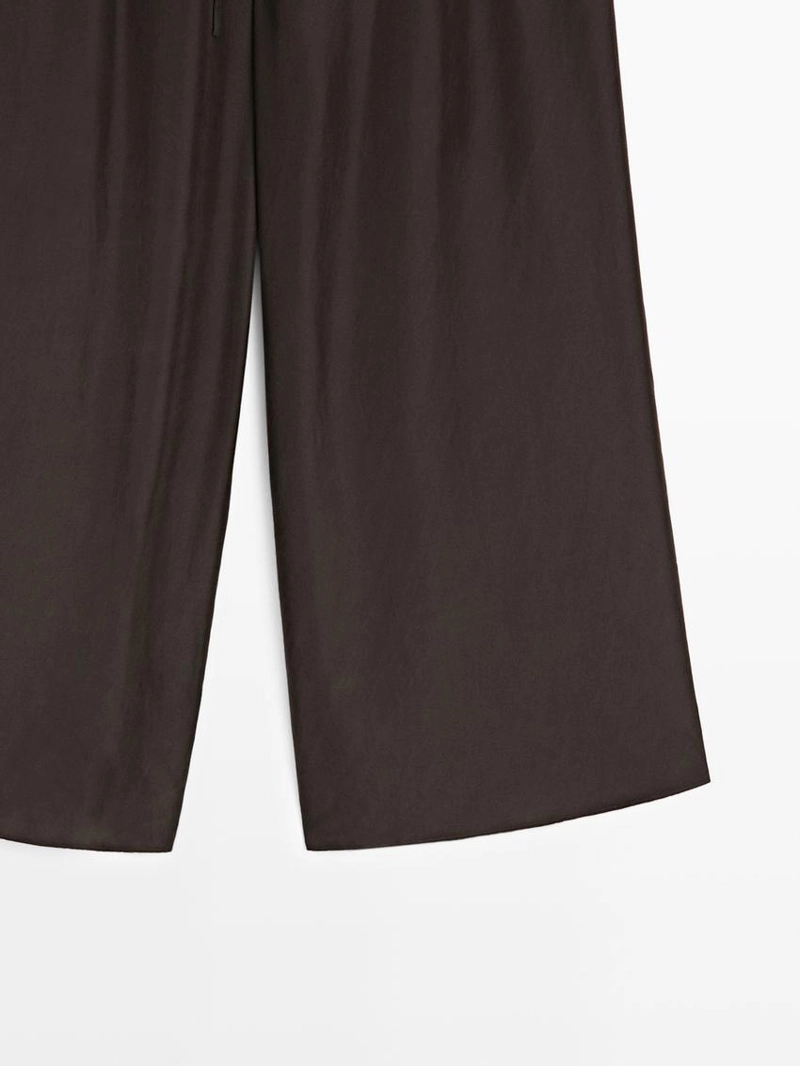 Брюки с поясом на талии - studio