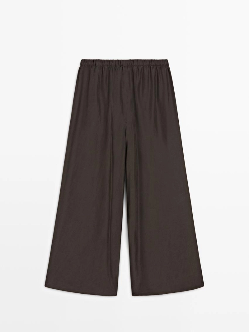 Брюки с поясом на талии - studio