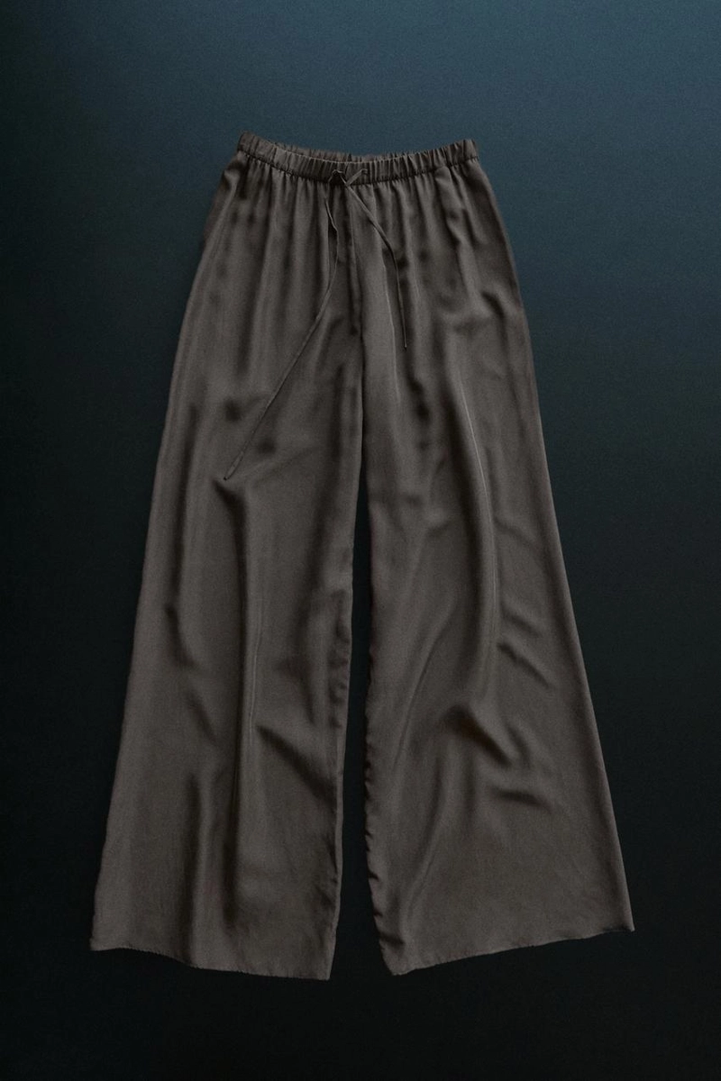 Брюки с поясом на талии - studio