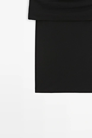 Хлопковый топ с открытыми плечами- Заказать в России