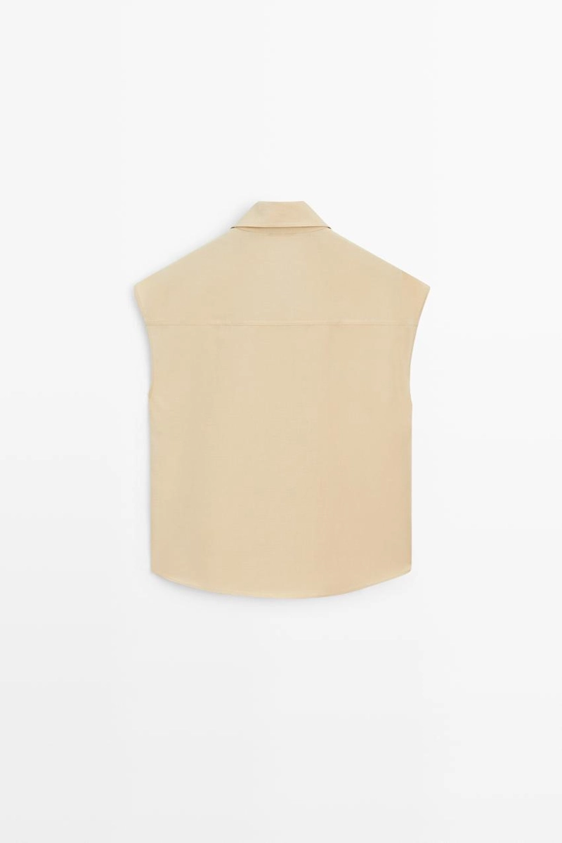 Рубашка с короткими рукавами на кнопках