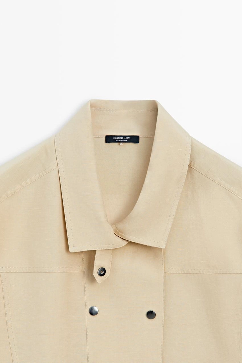 Рубашка с короткими рукавами на кнопках