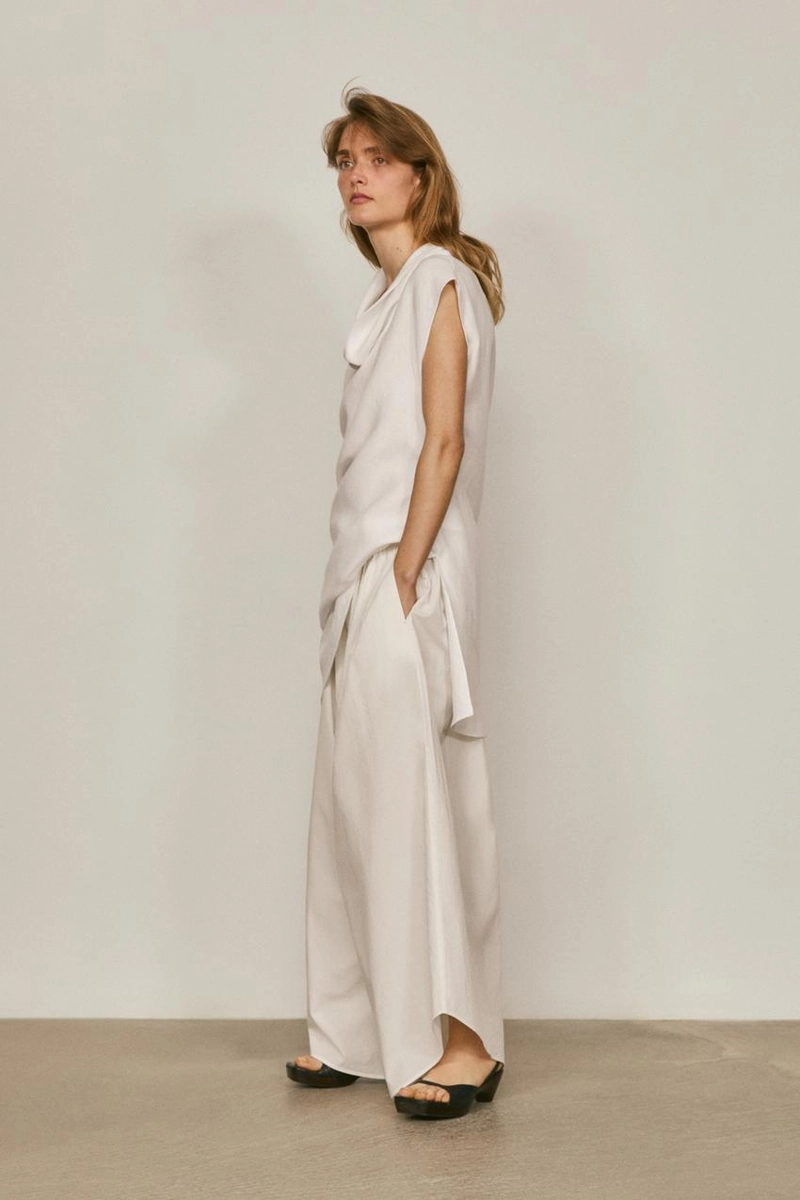 Кюлоты с плиссированными деталями - лимитированная коллекция