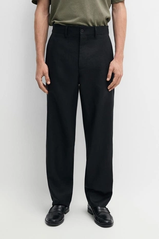 Брюки для костюма tailored fit из 100% льна- Заказать в России