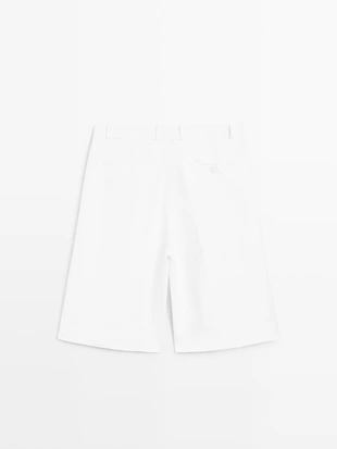 Длинные прямые бермуды - studio- Заказать в России