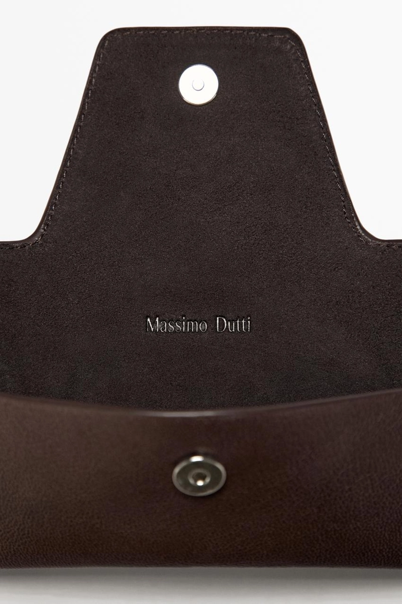 Чехол для солнцезащитных очков из натуральной кожи nappa