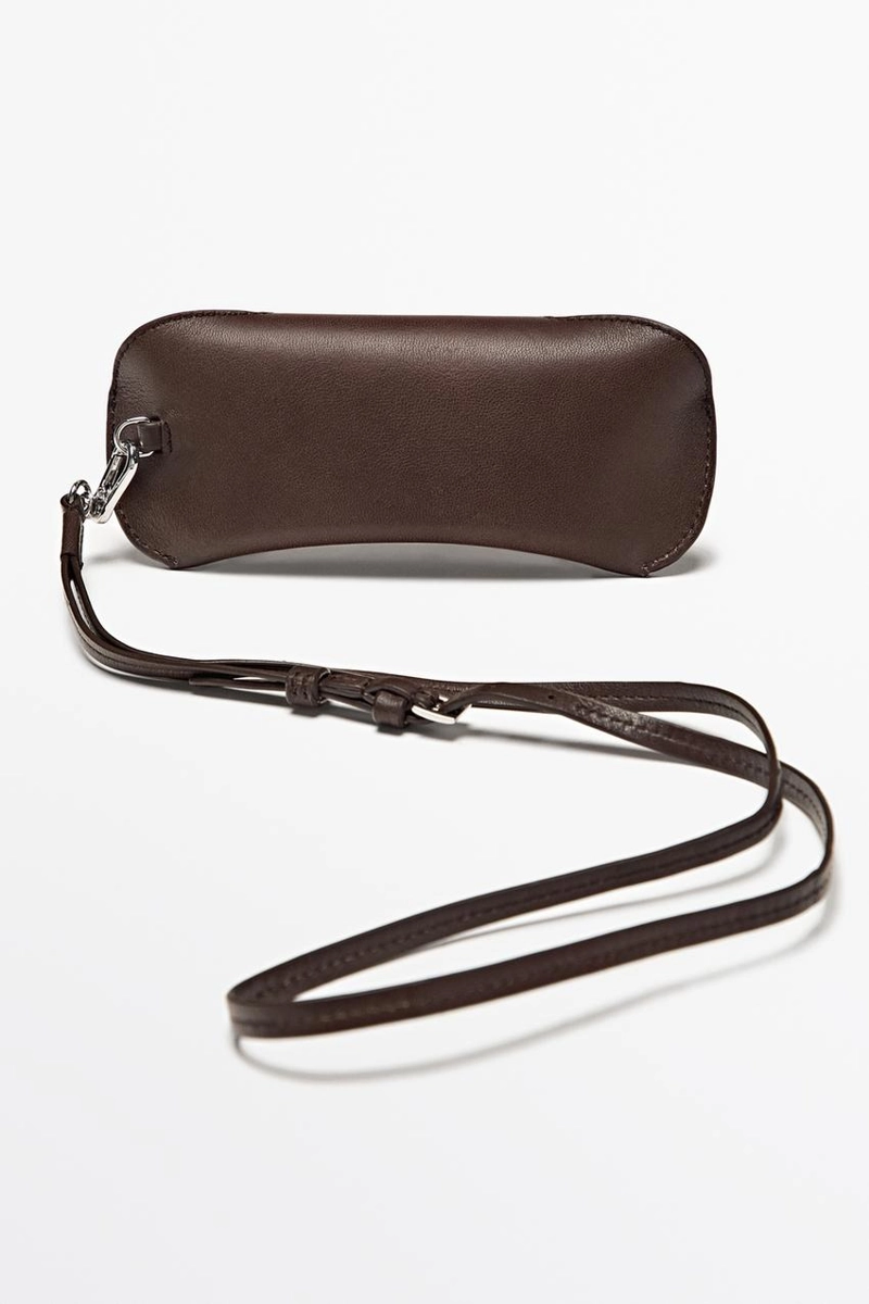 Чехол для солнцезащитных очков из натуральной кожи nappa