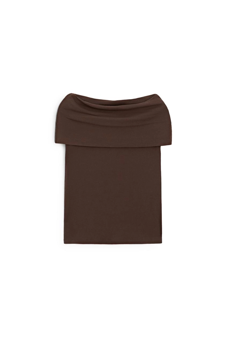 Блуза на завязках из хлопка