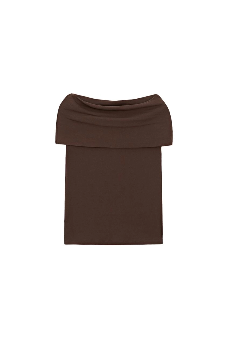 Блуза на завязках из хлопка