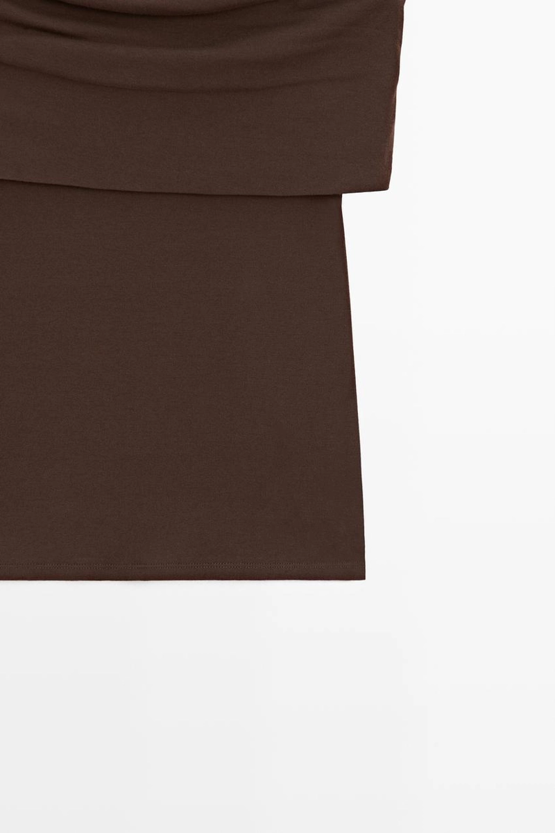 Блуза на завязках из хлопка