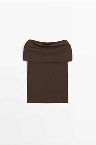 Блуза на завязках из хлопка- Заказать в России