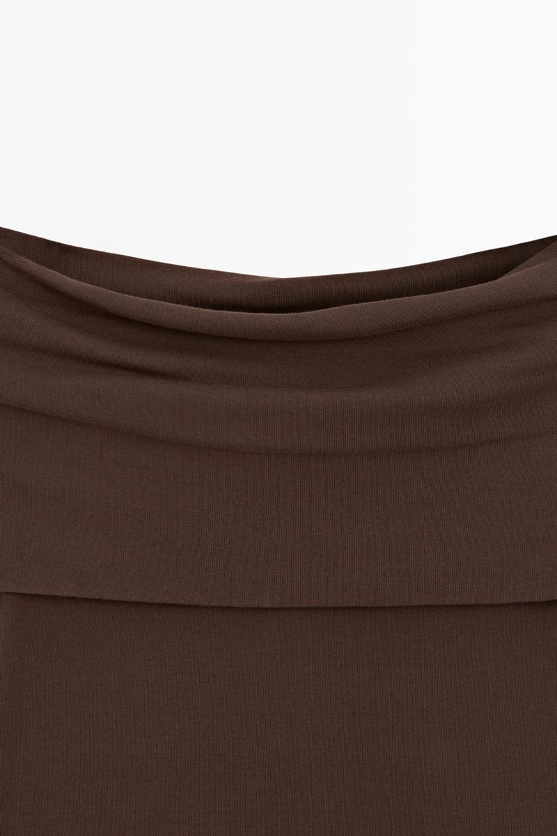 Блуза на завязках из хлопка