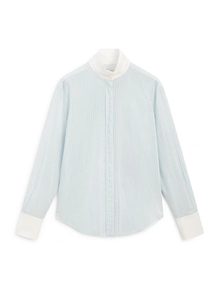 Рубашка с контрастными полосками - studio- Заказать в России