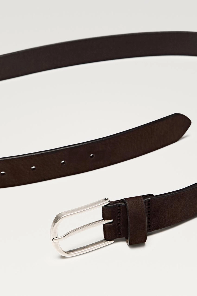 Ремень из замши