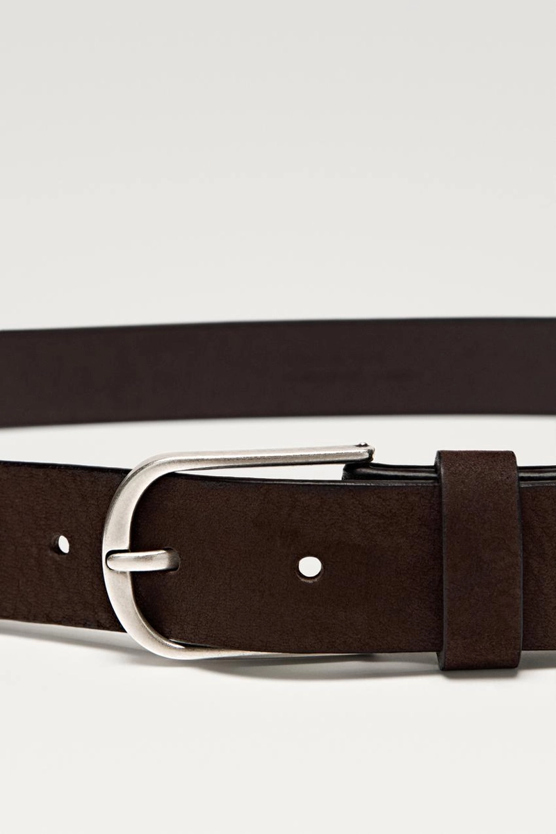 Ремень из замши