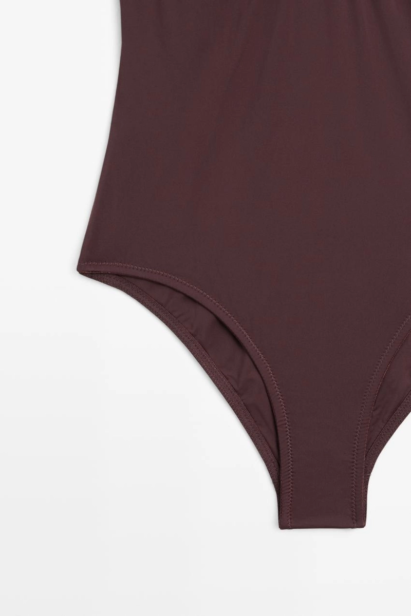 Купальник с деталями в стиле massimo dutti