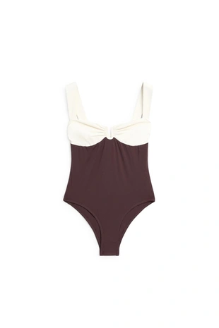 Купальник с деталями в стиле massimo dutti- Заказать в России