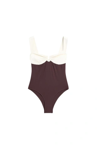 Купальник с деталями в стиле massimo dutti- Заказать в России