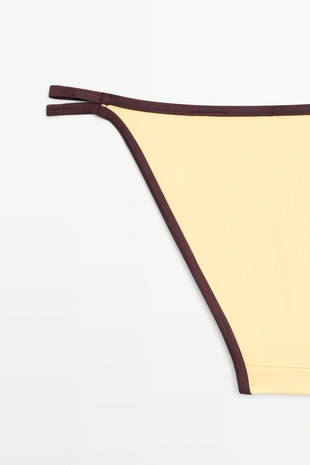 Трусы для бикини с контрастным цветом- Заказать в России