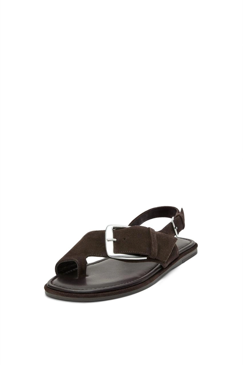 Шлепанцы с металлической пряжкой