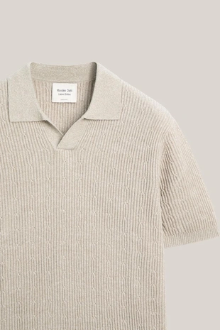 Поло свитер в стиле аранского плетения - лимитированная коллекция- Заказать в России