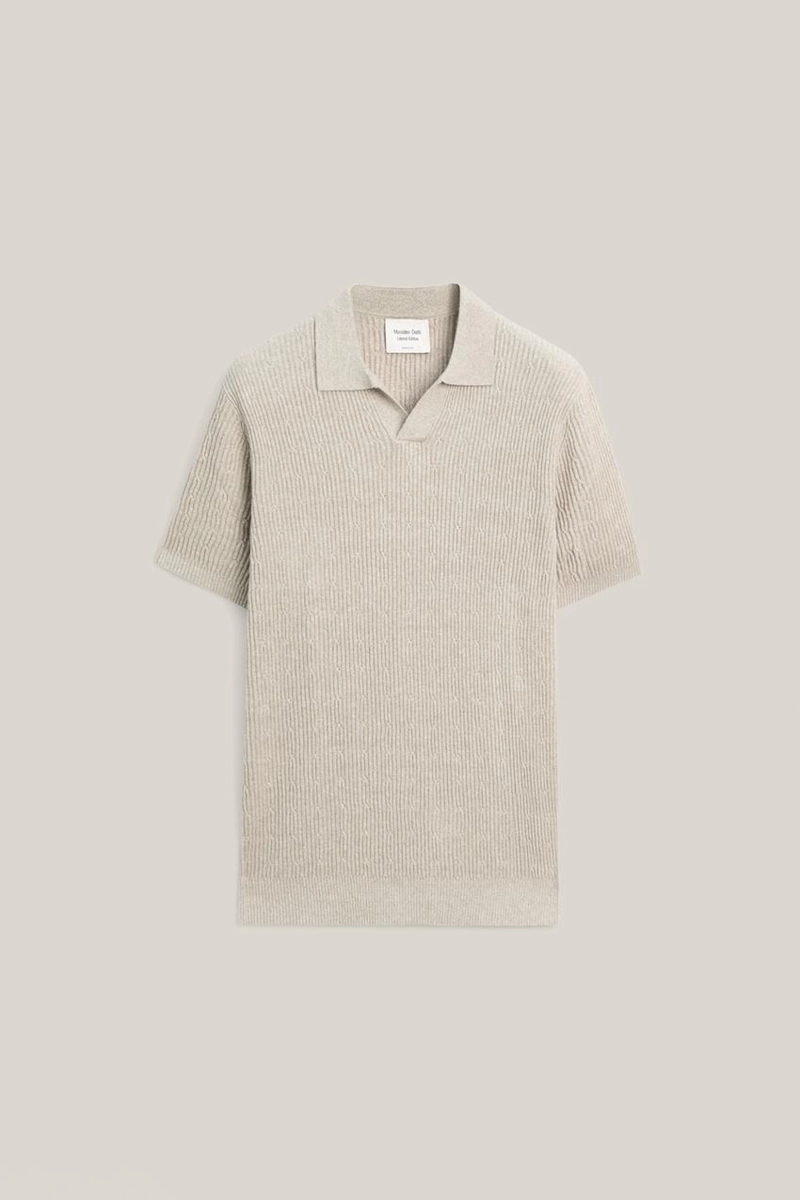 Поло свитер в стиле аранского плетения - лимитированная коллекция