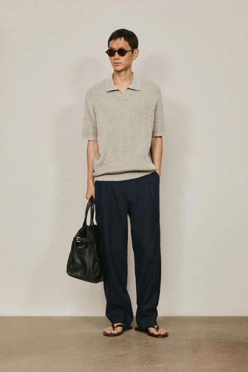 Поло свитер в стиле аранского плетения - лимитированная коллекция