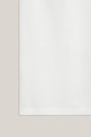 Юбка-миди прямого кроя из льняной смеси - limited edition- Заказать в России