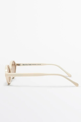 WHITE | 7023/625/250 - Massimo Dutti Солнечные очки SMALL SUNGLASSES