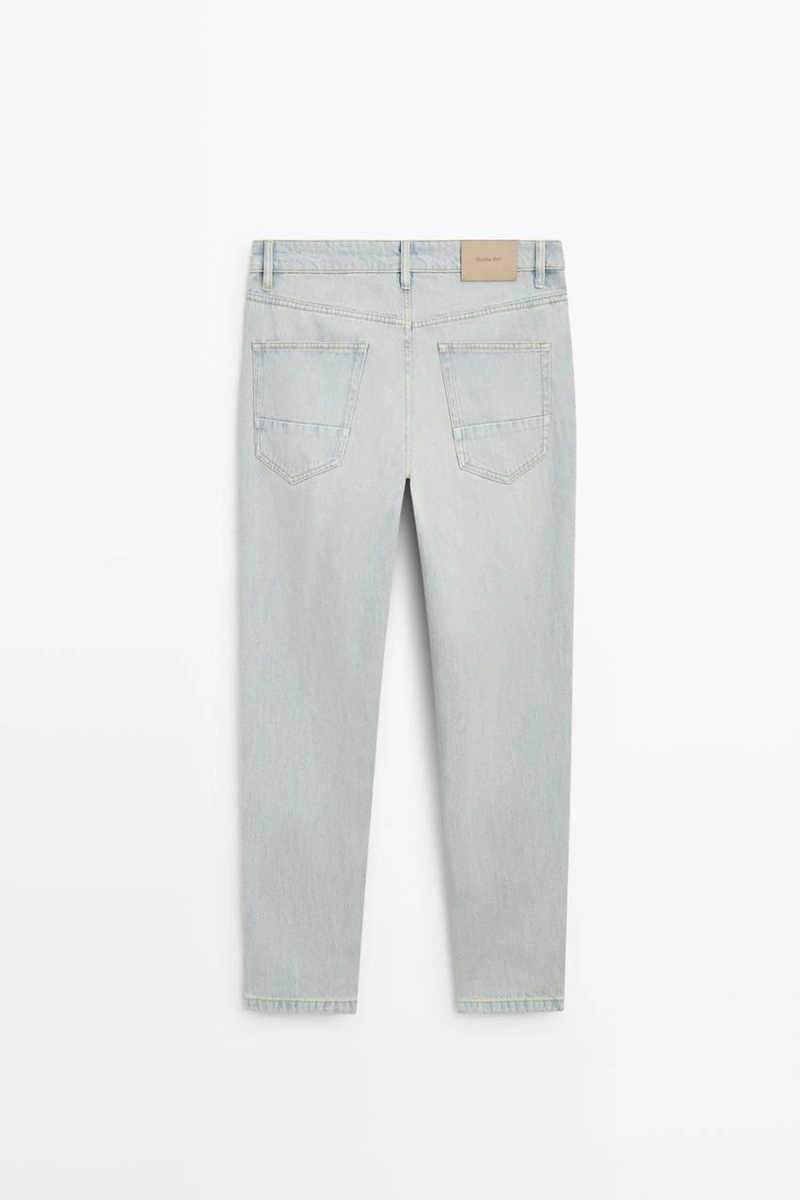 Джинсы slim fit укороченные