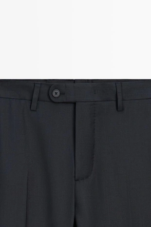 Купить Massimo Dutti Брюки для костюма из 100% шерсти