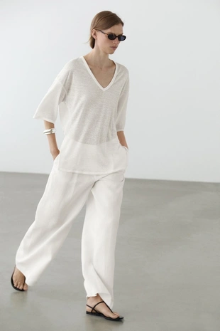 Футболка с коротким рукавом oversize- Заказать в России