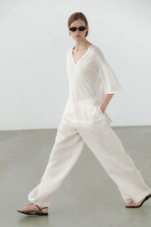 Футболка с коротким рукавом oversize- Заказать в России