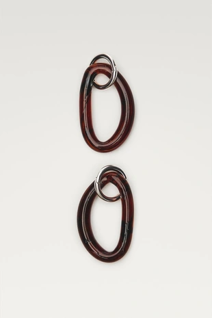 Серьги-кольца из стекла massimo dutti- Заказать в России