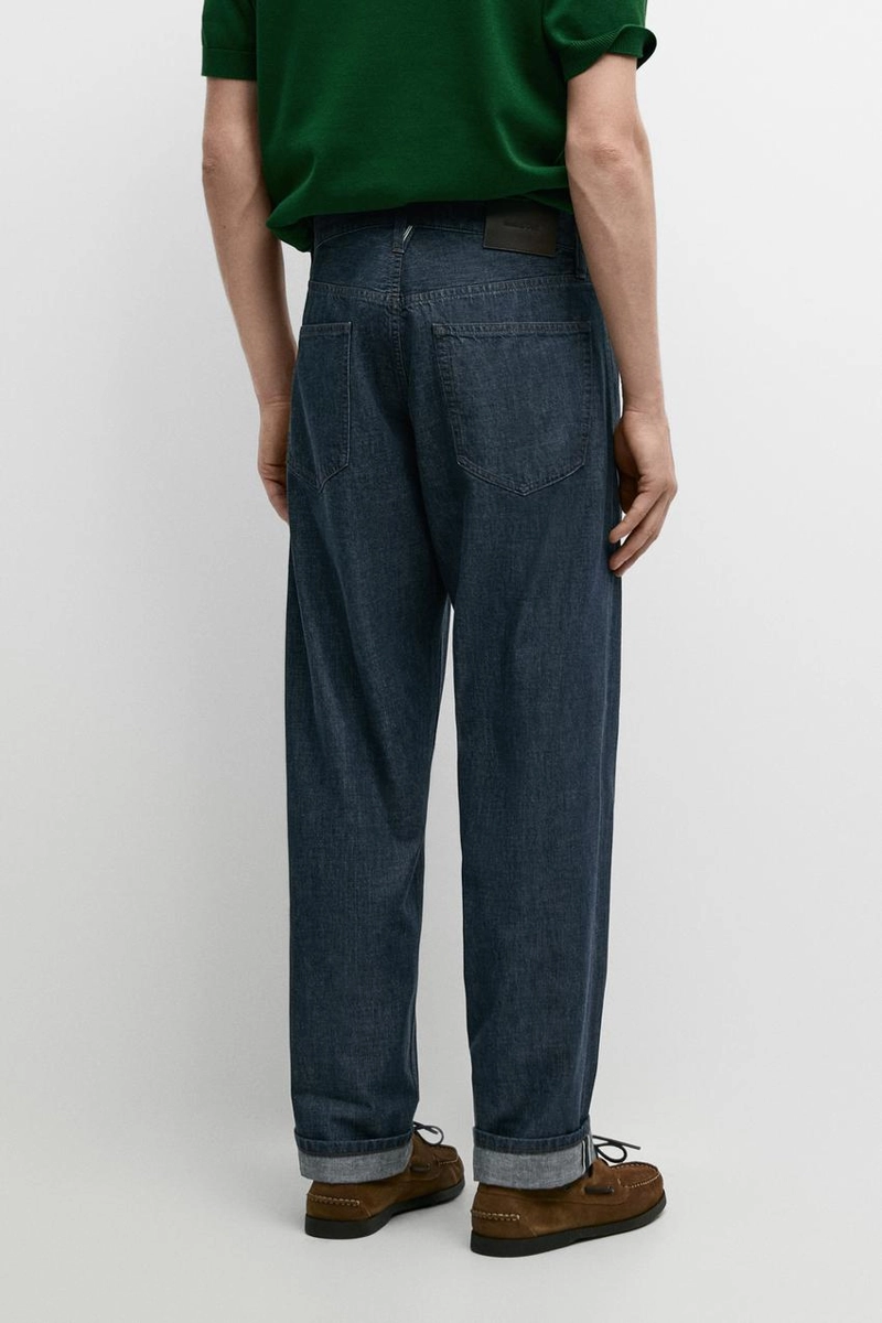 Джинсы с отделкой selvedge