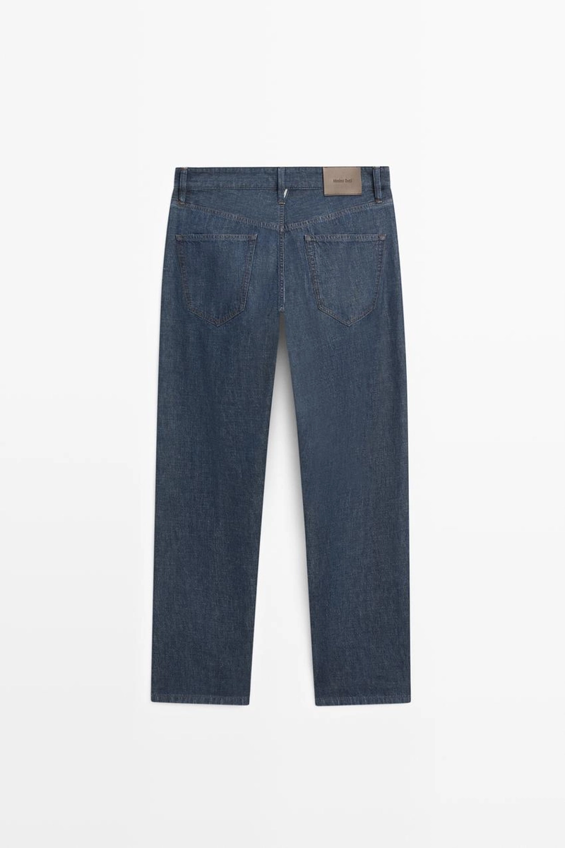Джинсы с отделкой selvedge