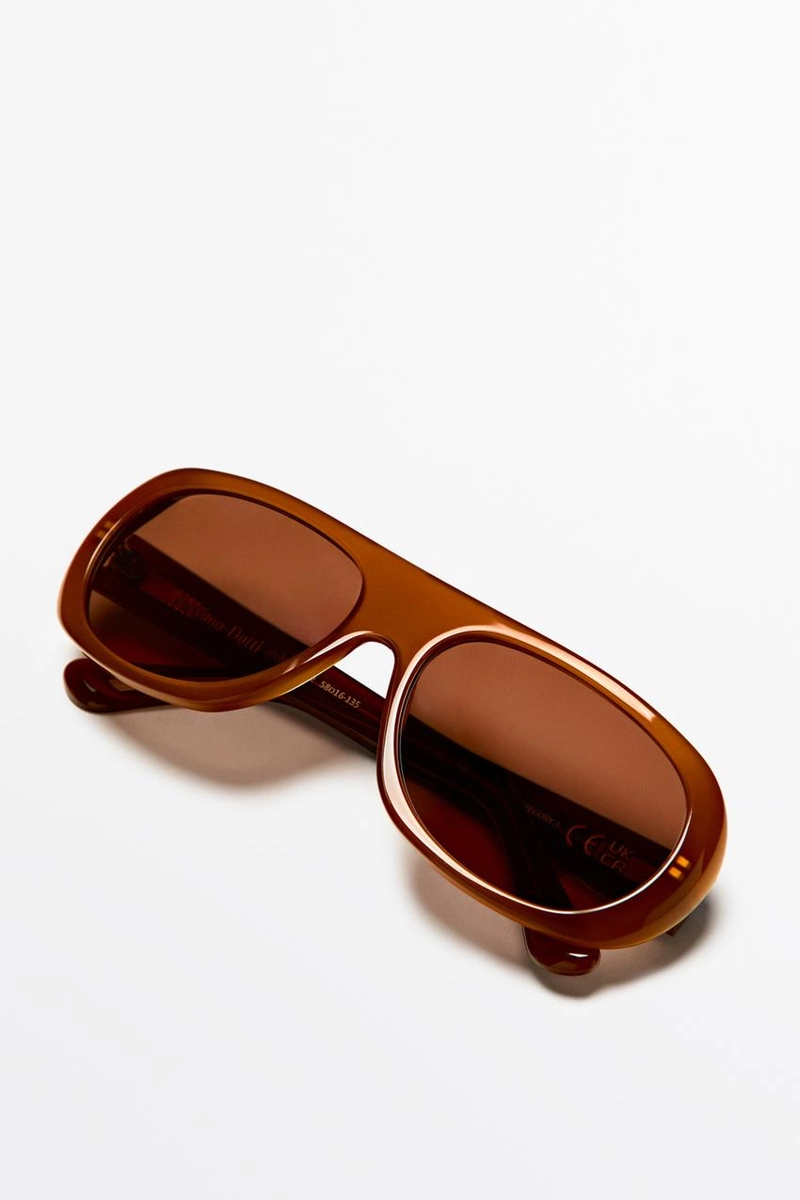 Солнцезащитные очки в обтяжке massimo dutti