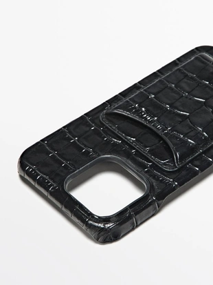 Чехол для iphone 16 pro max из кожи наппа- Заказать в России