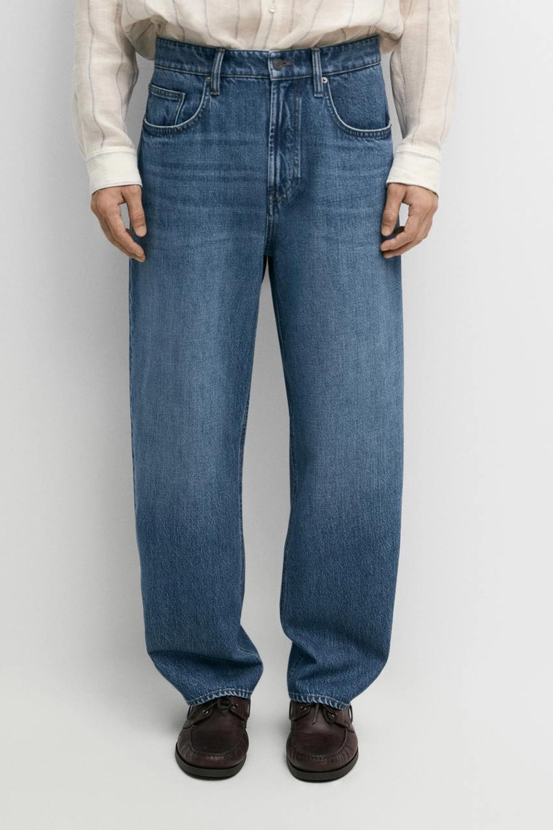 Джинсы barrel fit