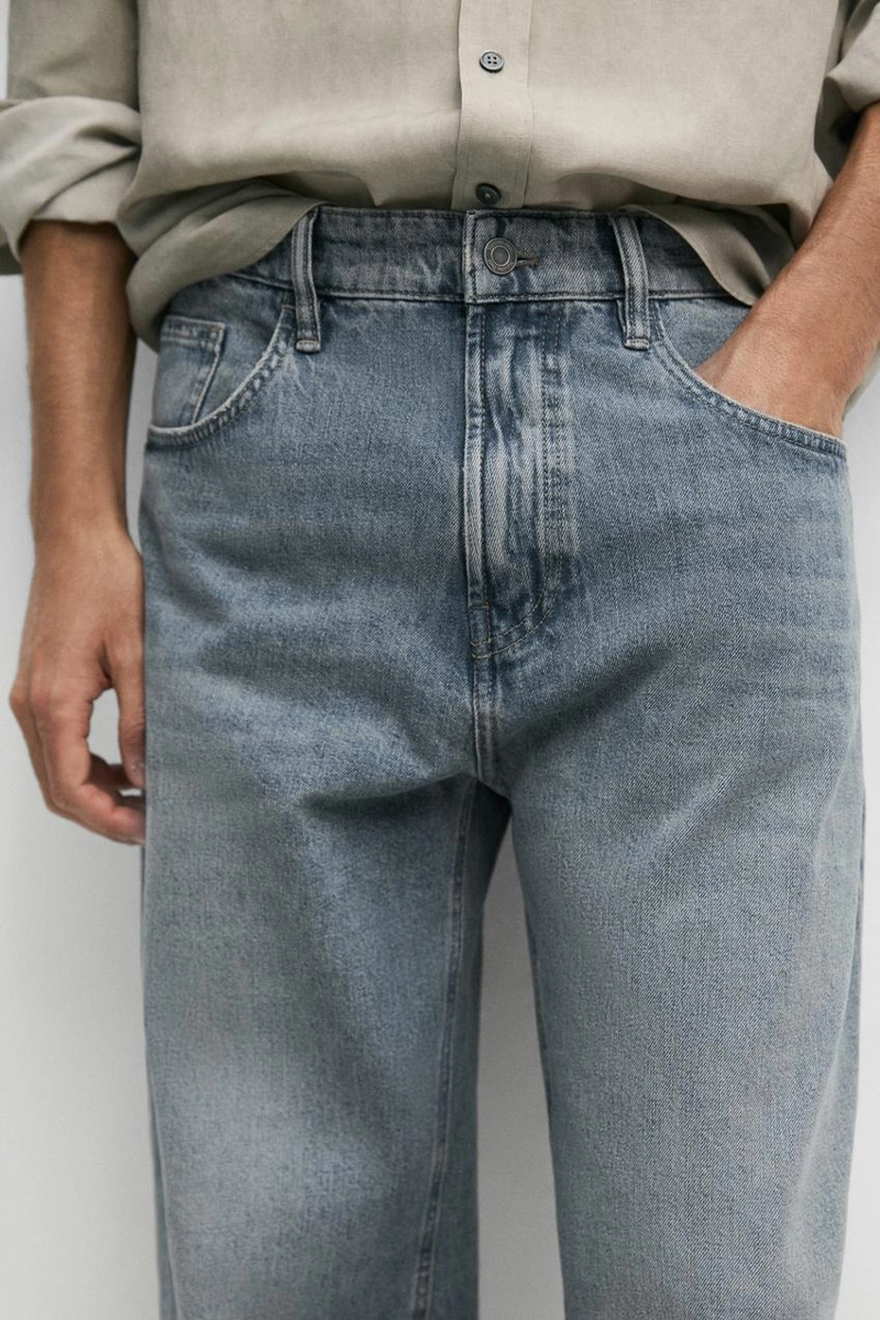 Джинсы barrel fit