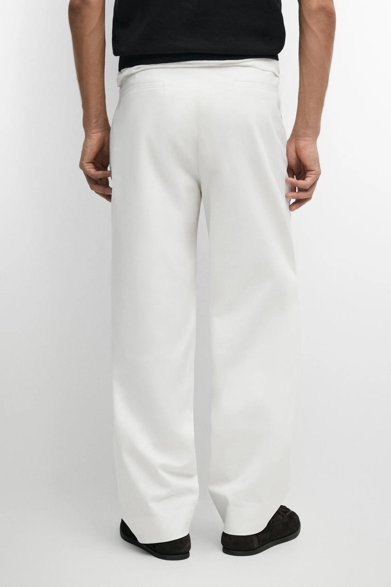 Брюки из хлопковой смеси