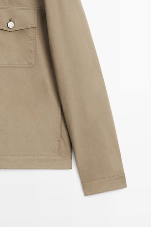 Двухкарманная куртка-трактор от massimo dutti- Заказать в России