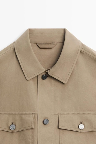 Двухкарманная куртка-трактор от massimo dutti- Заказать в России