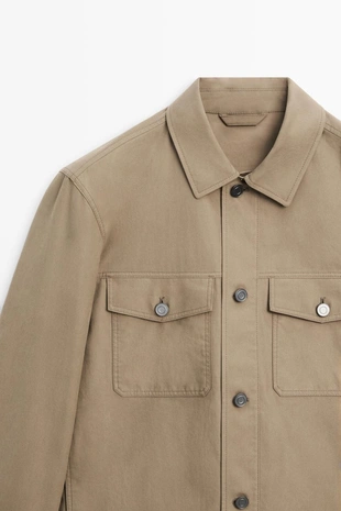 Двухкарманная куртка-трактор от massimo dutti- Заказать в России