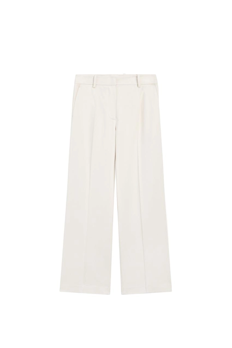 Широкие брюки с широкими штанинами massimo dutti