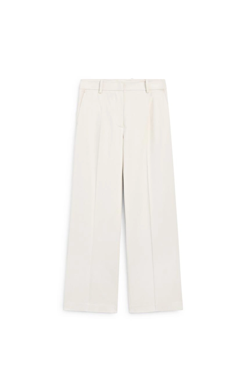Широкие брюки с широкими штанинами massimo dutti