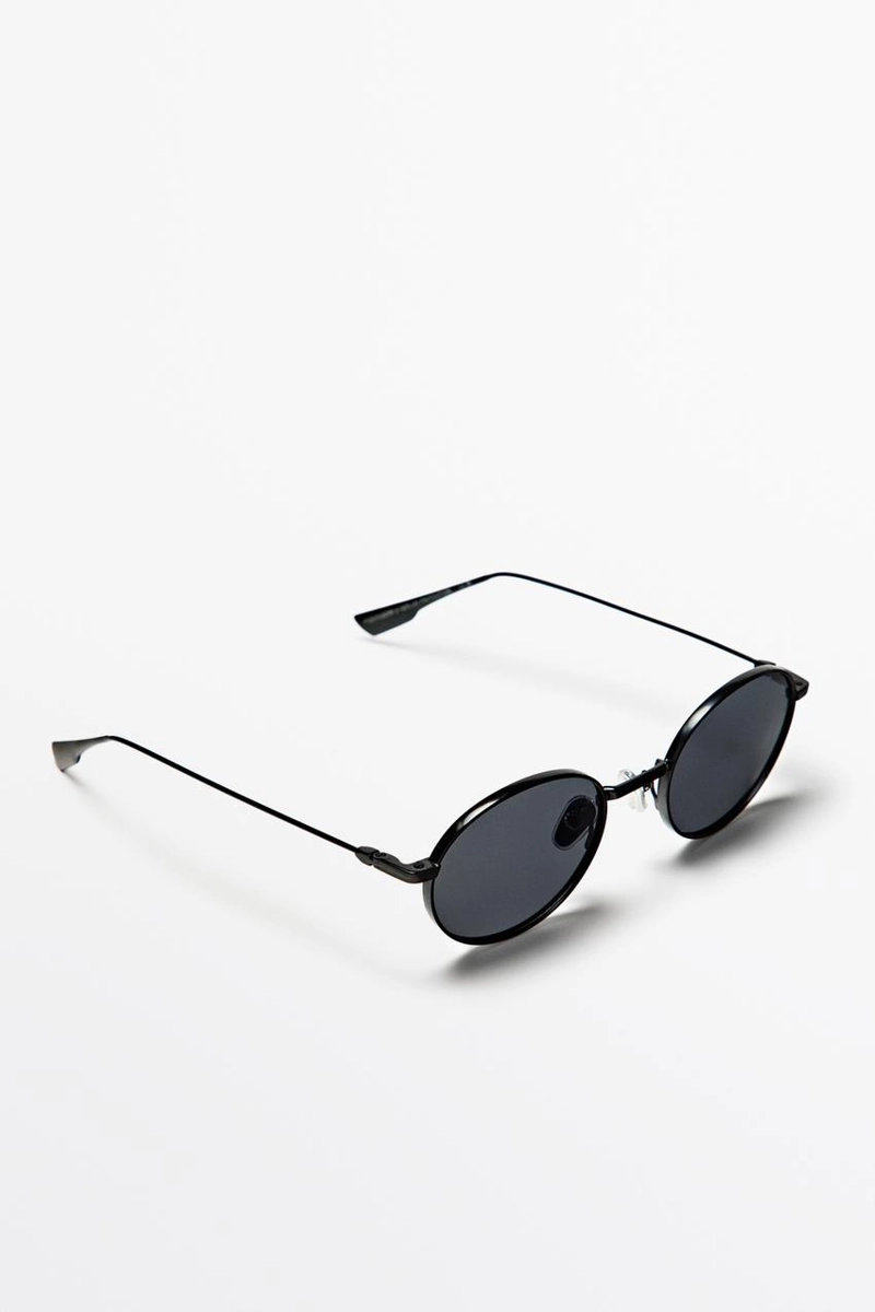 Металлические солнцезащитные очки massimo dutti