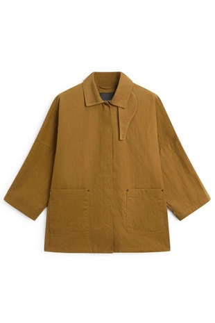 Пальто-накидка с застежкой-планкой massimo dutti- Заказать в России