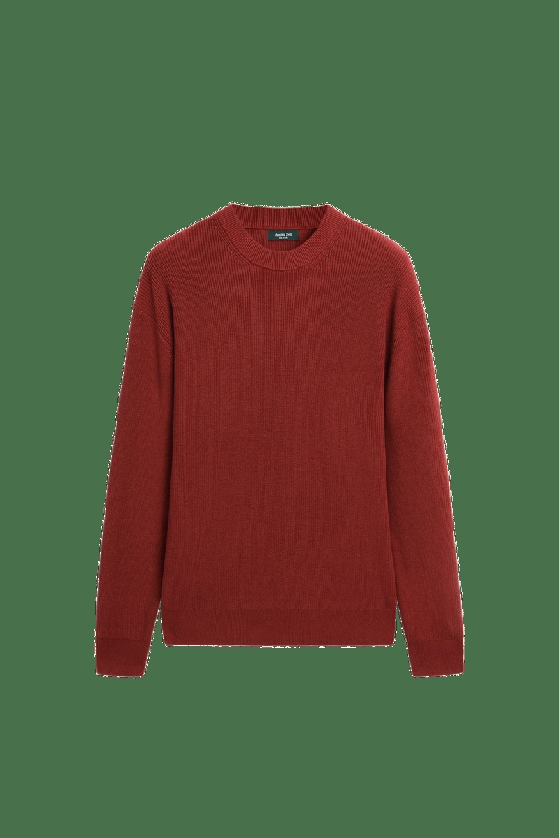 Джемпер с круглым вырезом massimo dutti